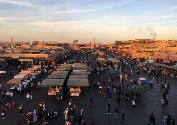 Gauklerplatz in Marrakesch Gauklerplatz in Marrakesch