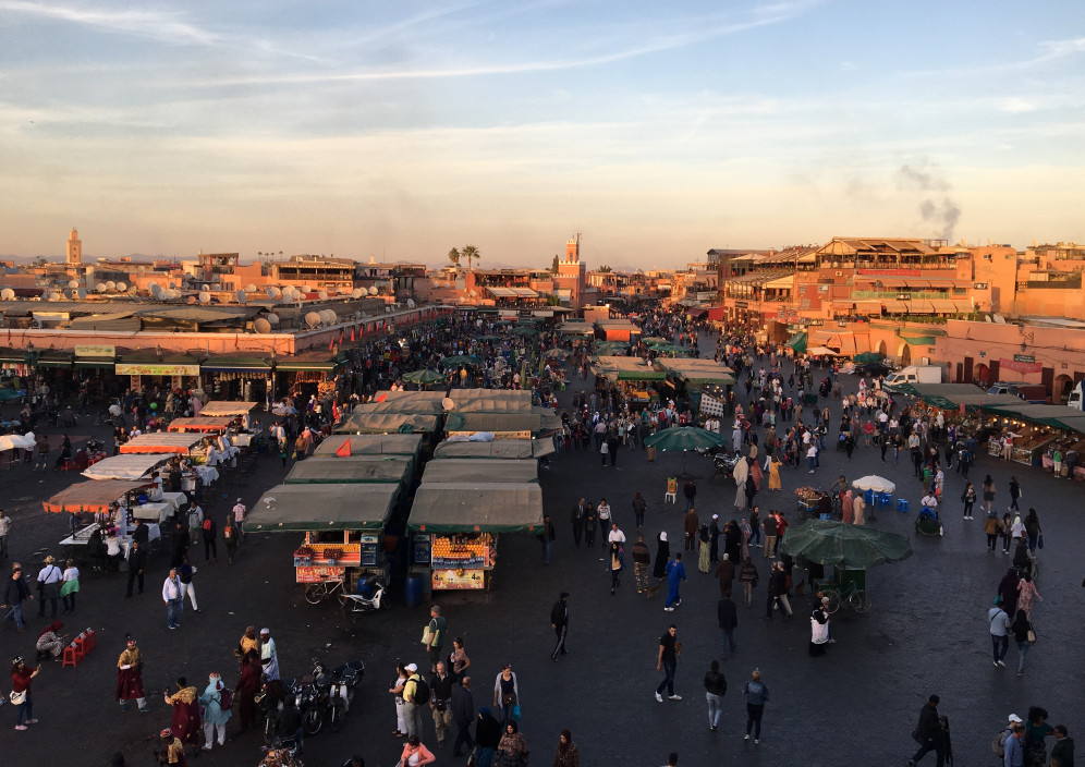 Gauklerplatz in Marrakesch